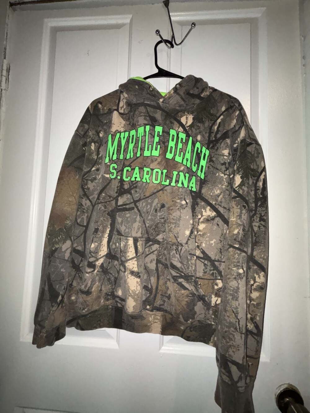 U.S. Vintage Myrtle Beach Camo Hoodie